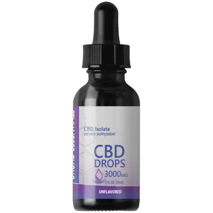 CBD Isolate Tincture (3000mg)