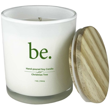 Holiday Scented CBD Candle (Christmas Tree)