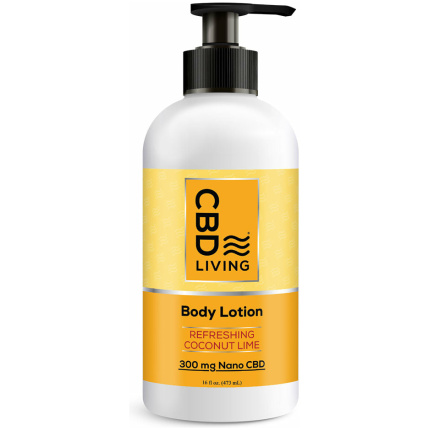 Cbd Lotion - Coconut Lime / 16oz (300mg)